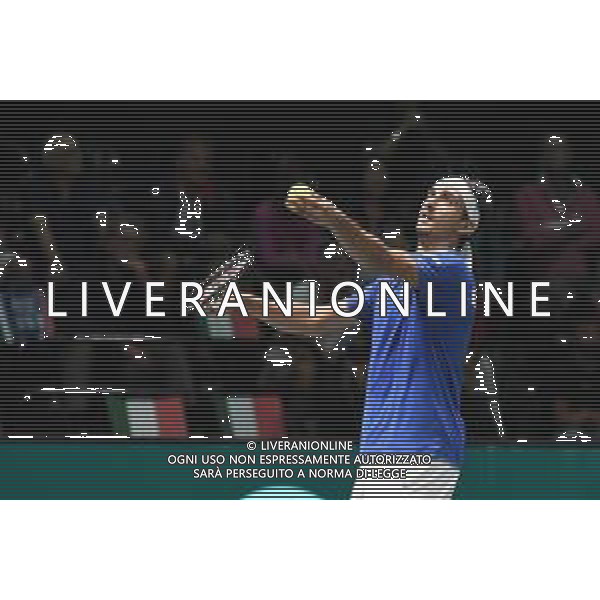 Davis Cup 2023 Unipol Arena 15 Settembre Italia vs Cile Nella foto: Lorenzo Sonego FOTO ANDREA ROSITO-AG ALDO LIVERANI SAS