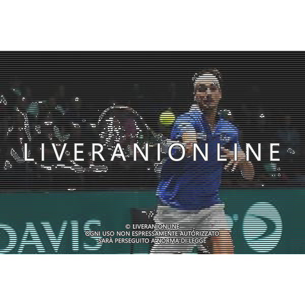 Davis Cup 2023 Unipol Arena 15 Settembre Italia vs Cile Nella foto: Lorenzo Sonego FOTO ANDREA ROSITO-AG ALDO LIVERANI SAS