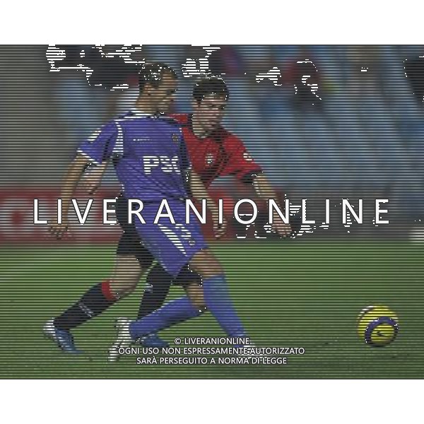 Getafe Madrid (SPA) 19-11-2005 liga spagnola 1 division 2005/06 getafe c.f. sad-club atletico osasuna 0:0 nella foto munoz e pernia ph marco luzzani/ag aldo liverani s.a.s.