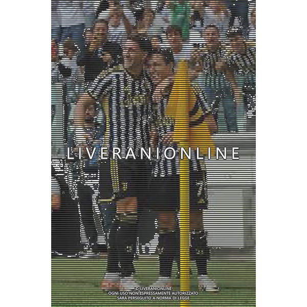 Torino 16.09.2023 Allianz Stadium @Manuela Viganti/Ag. Aldo Liverani sas Juventus vs Lazio Campionato Calcio Serie A TIM 2023/2024 4a giornata Nella foto: esultanza federico chiesa e dusan vlahovic ©Viganti/AGENZIA ALDO LIVERANI SAS