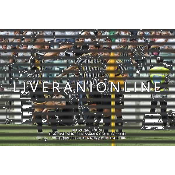 Torino 16.09.2023 Allianz Stadium @Manuela Viganti/Ag. Aldo Liverani sas Juventus vs Lazio Campionato Calcio Serie A TIM 2023/2024 4a giornata Nella foto: esultanza federico chiesa e dusan vlahovic ©Viganti/AGENZIA ALDO LIVERANI SAS