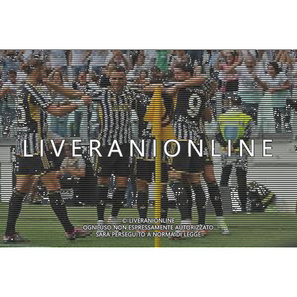 Torino 16.09.2023 Allianz Stadium @Manuela Viganti/Ag. Aldo Liverani sas Juventus vs Lazio Campionato Calcio Serie A TIM 2023/2024 4a giornata Nella foto: esultanza juventus dopo il gol di federico chiesa ©Viganti/AGENZIA ALDO LIVERANI SAS
