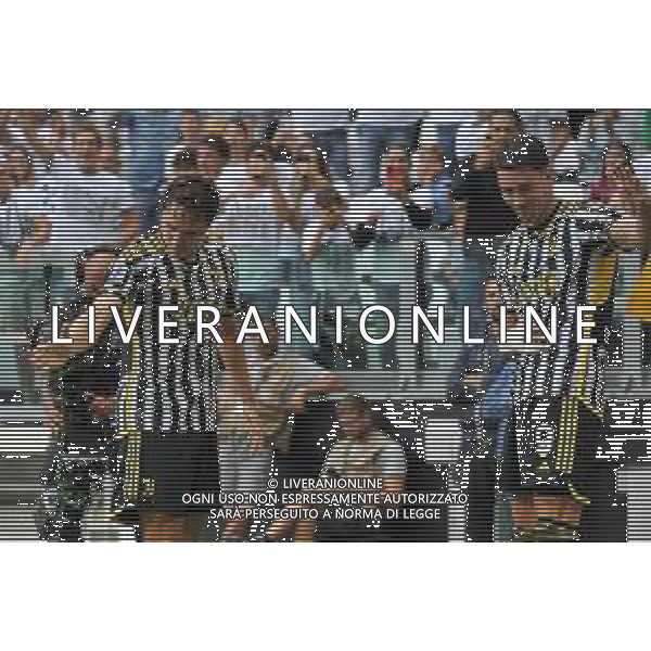 Torino 16.09.2023 Allianz Stadium @Manuela Viganti/Ag. Aldo Liverani sas Juventus vs Lazio Campionato Calcio Serie A TIM 2023/2024 4a giornata Nella foto: esultanza federico chiesa e dusan vlahovic ©Viganti/AGENZIA ALDO LIVERANI SAS