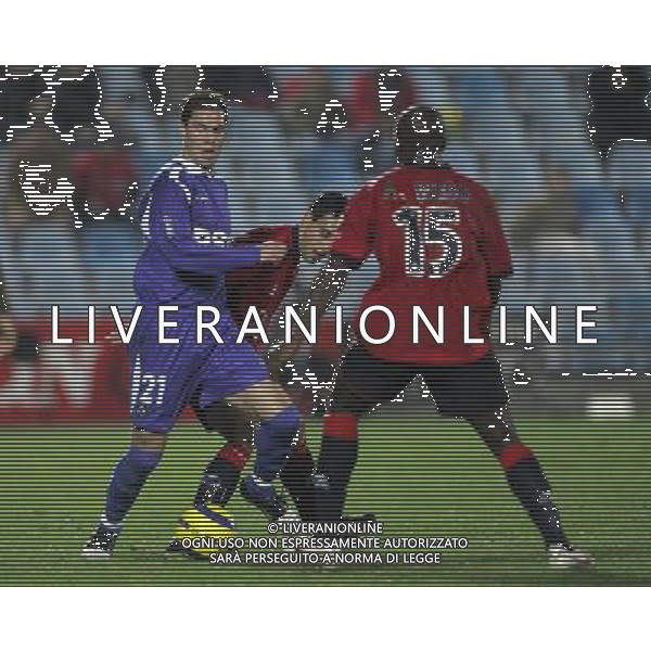 Getafe Madrid (SPA) 19-11-2005 liga spagnola 1 division 2005/06 getafe c.f. sad-club atletico osasuna 0:0 nella foto nano javier flano e webo ph marco luzzani/ag aldo liverani s.a.s.