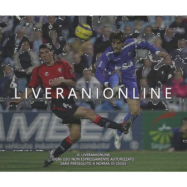 Getafe Madrid (SPA) 19-11-2005 liga spagnola 1 division 2005/06 getafe c.f. sad-club atletico osasuna 0:0 nella foto paunovic e raul garcia ph marco luzzani/ag aldo liverani s.a.s.