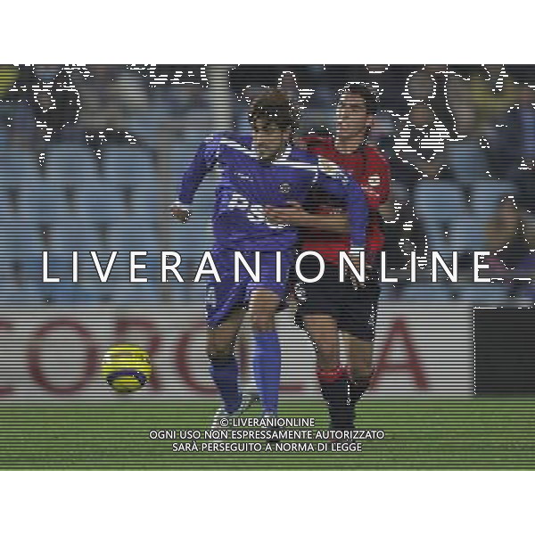 Getafe Madrid (SPA) 19-11-2005 liga spagnola 1 division 2005/06 getafe c.f. sad-club atletico osasuna 0:0 nella foto paunovic e raul garcia ph marco luzzani/ag aldo liverani s.a.s.