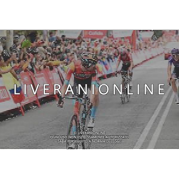 16-09-2023 Vuelta A Espana; Tappa 20 Manzanares El Real - Guadarrama; 2023, Bahrain - Victorious; Poels, Wouter; Guadarrama; ©SIROTTI/AGENZIA ALDO LIVERANI SAS