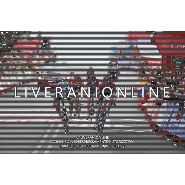16-09-2023 Vuelta A Espana; Tappa 20 Manzanares El Real - Guadarrama; 2023, Bahrain - Victorious; 2023, Soudal - Quickstep; Poels, Wouter; Evenepoel, Remco; Guadarrama; ©SIROTTI/AGENZIA ALDO LIVERANI SAS