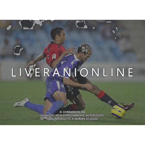 Getafe Madrid (SPA) 19-11-2005 liga spagnola 1 division 2005/06 getafe c.f. sad-club atletico osasuna 0:0 nella foto pernia e valdo ph marco luzzani/ag aldo liverani s.a.s.