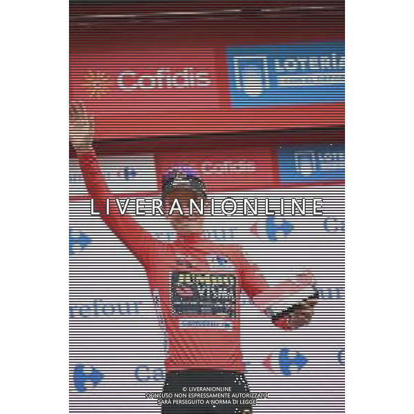 16-09-2023 Vuelta A Espana; Tappa 20 Manzanares El Real - Guadarrama; 2023, Bahrain - Victorious; Kuss, Sepp; Guadarrama; ©SIROTTI/AGENZIA ALDO LIVERANI SAS