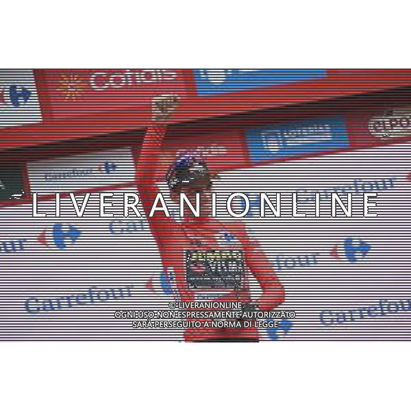 16-09-2023 Vuelta A Espana; Tappa 20 Manzanares El Real - Guadarrama; 2023, Bahrain - Victorious; Kuss, Sepp; Guadarrama; ©SIROTTI/AGENZIA ALDO LIVERANI SAS