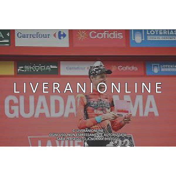 16-09-2023 Vuelta A Espana; Tappa 20 Manzanares El Real - Guadarrama; 2023, Bahrain - Victorious; Poels, Wouter; Guadarrama; ©SIROTTI/AGENZIA ALDO LIVERANI SAS