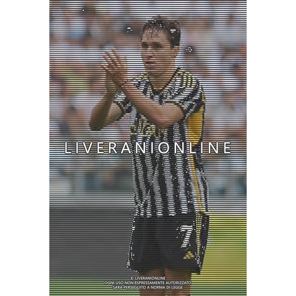 Torino 16.09.2023 Allianz Stadium @Manuela Viganti/Ag. Aldo Liverani sas Juventus vs Lazio Campionato Calcio Serie A TIM 2023/2024 4a giornata Nella foto: federico chiesa ©Viganti/AGENZIA ALDO LIVERANI SAS