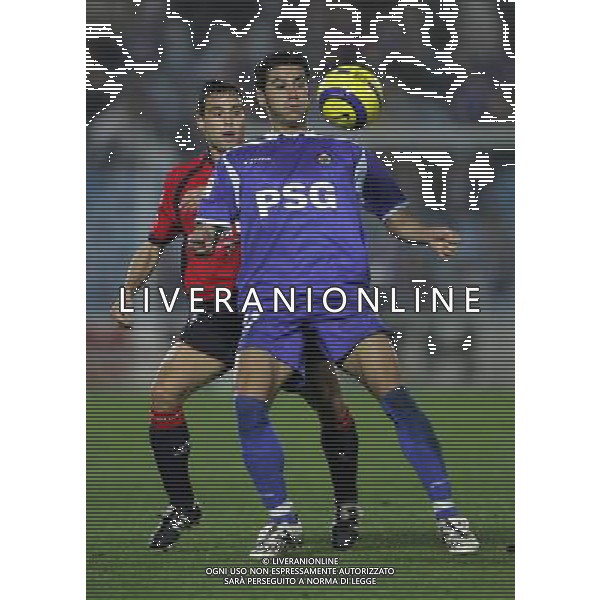 Getafe Madrid (SPA) 19-11-2005 liga spagnola 1 division 2005/06 getafe c.f. sad-club atletico osasuna 0:0 nella foto riki e javier flano ph marco luzzani/ag aldo liverani s.a.s.