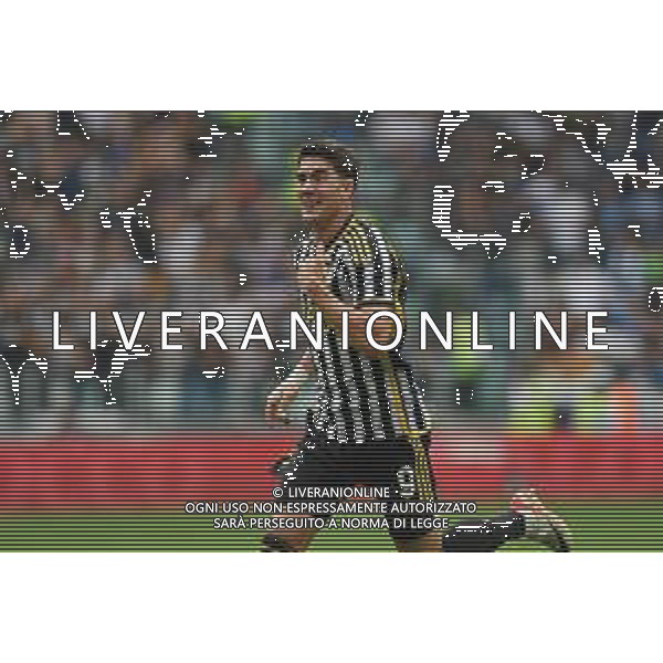 Torino 16.09.2023 Allianz Stadium @Manuela Viganti/Ag. Aldo Liverani sas Juventus vs Lazio Campionato Calcio Serie A TIM 2023/2024 4a giornata Nella foto: esultanza dusan vlahovic dopo il gol ©Viganti/AGENZIA ALDO LIVERANI SAS