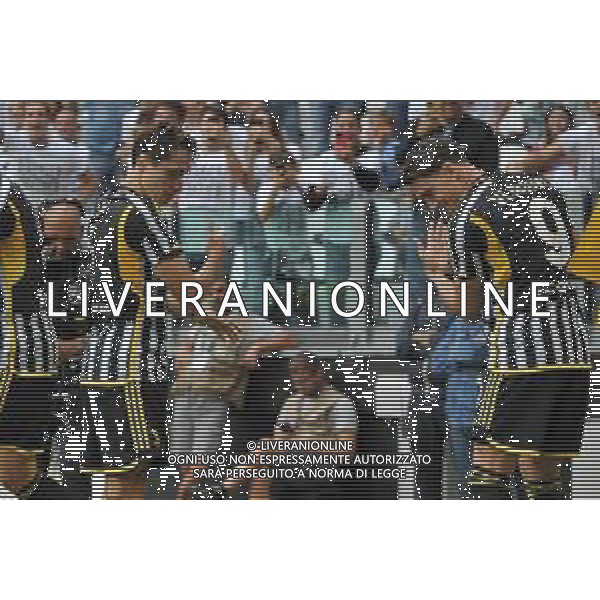 Torino 16.09.2023 Allianz Stadium @Manuela Viganti/Ag. Aldo Liverani sas Juventus vs Lazio Campionato Calcio Serie A TIM 2023/2024 4a giornata Nella foto: esultanza dusan vlahovic e fedrico chiesa dopo il gol ©Viganti/AGENZIA ALDO LIVERANI SAS