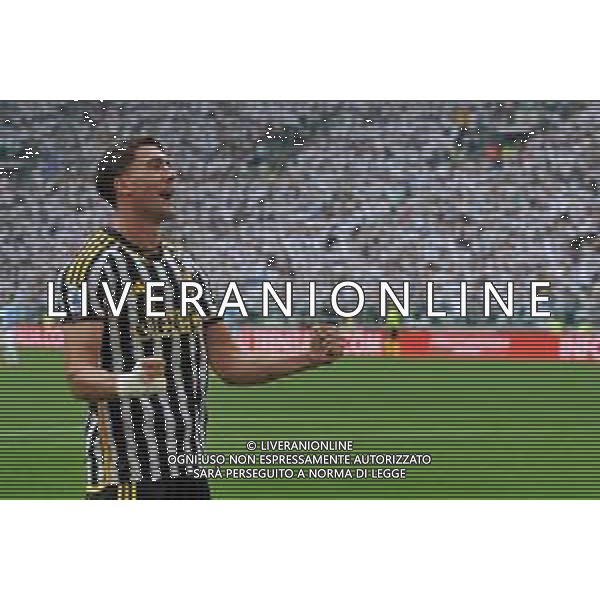 Torino 16.09.2023 Allianz Stadium @Manuela Viganti/Ag. Aldo Liverani sas Juventus vs Lazio Campionato Calcio Serie A TIM 2023/2024 4a giornata Nella foto: esultanza dusan vlahovic dopo il gol ©Viganti/AGENZIA ALDO LIVERANI SAS