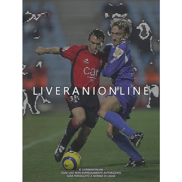 Getafe Madrid (SPA) 19-11-2005 liga spagnola 1 division 2005/06 getafe c.f. sad-club atletico osasuna 0:0 nella foto romeo e diego rivas ph marco luzzani/ag aldo liverani s.a.s.