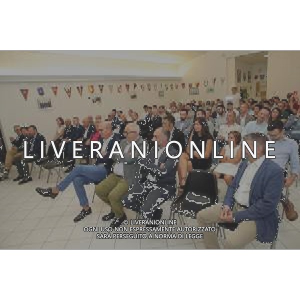 IMOLA 15 09 2023 ASSOCIAZIONE ARBITRI SEZIONE IMOLA INTITOLAZIONE DELLA SEDE CON IL NOME DI PIER PAOLO LANZONI STORICO SOCIO DELLA SEZIONE DI IMOLA NELLA FOTO PUBBLICO ©SANNA/AGENZIA ALDO LIVERANI SAS