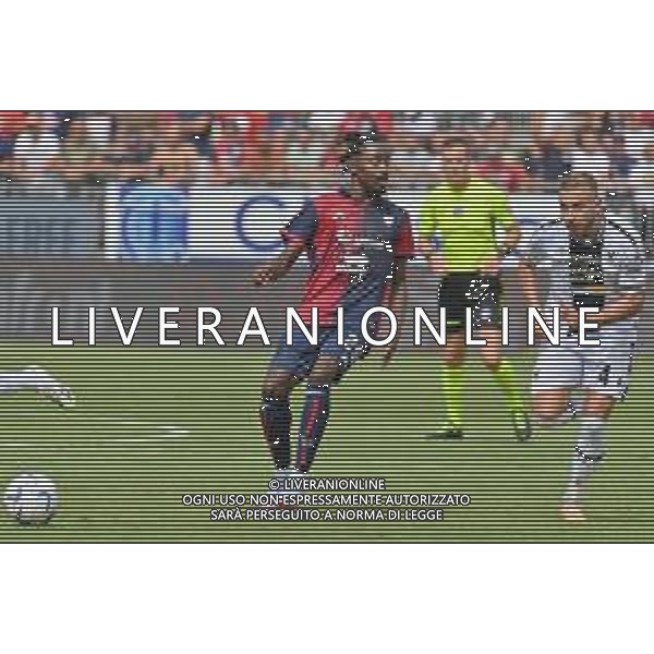 17-9-2023. Cagliari calcio-Udinese calcio. 4° giornata campionato calcio italiano Serie A 2023/2024, Stadio Unipol Domus Cagliari. Foto Salvatore Moi/Agenzia Aldo Liverani s.a.s. Nella foto: Antoine Makoumbou Cagliari, Sandi Lovric Udinese ©MOI SALVATORE/AGENZIA ALDO LIVERANI SAS