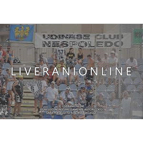 17-9-2023. Cagliari calcio-Udinese calcio. 4° giornata campionato calcio italiano Serie A 2023/2024, Stadio Unipol Domus Cagliari. Foto Salvatore Moi/Agenzia Aldo Liverani s.a.s. Nella foto: Tifosi Udinese in trasferta, nel settore ospiti dello stadio Unipol Domus di Cagiari ©MOI SALVATORE/AGENZIA ALDO LIVERANI SAS