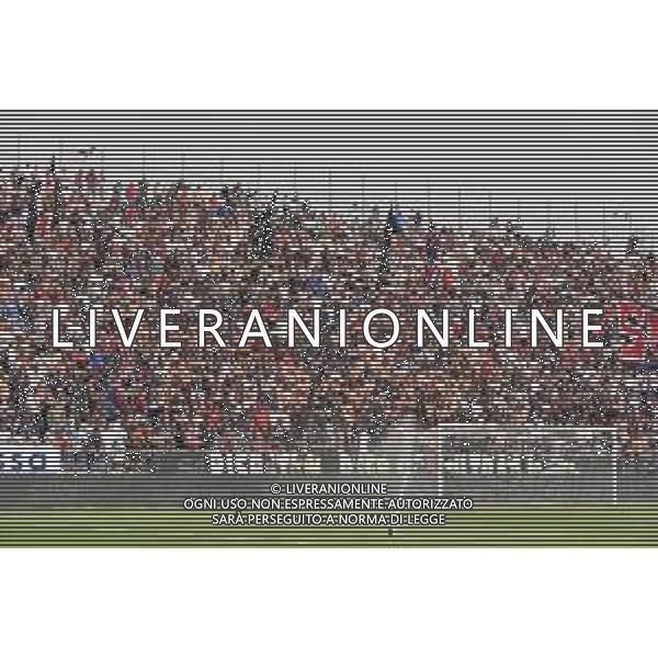 17-9-2023. Cagliari calcio-Udinese calcio. 4° giornata campionato calcio italiano Serie A 2023/2024, Stadio Unipol Domus Cagliari. Foto Salvatore Moi/Agenzia Aldo Liverani s.a.s. Nella foto: Sconvolts, tifosi del Cagliari in casa, nella curva nord dello stadio Unipol Domus di Cagliari ©MOI SALVATORE/AGENZIA ALDO LIVERANI SAS