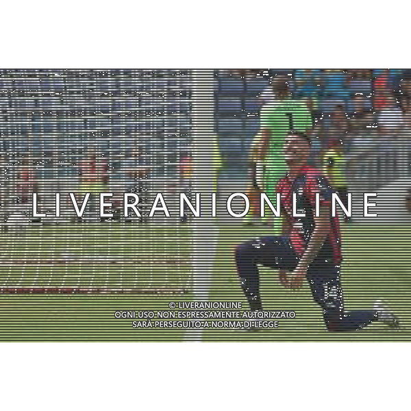17-9-2023. Cagliari calcio-Udinese calcio. 4° giornata campionato calcio italiano Serie A 2023/2024, Stadio Unipol Domus Cagliari. Foto Salvatore Moi/Agenzia Aldo Liverani s.a.s. Nella foto: gol mancato da Alessandro Deiola Cagliari ©MOI SALVATORE/AGENZIA ALDO LIVERANI SAS