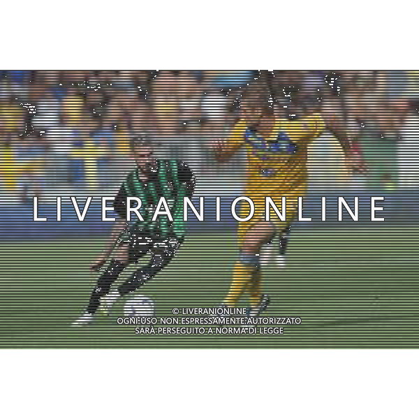 Frosinone vs Sassuolo - Campionato Serie A - 4 giornata - Stadio B.Stirpe - Frosinone 17-09-2023 nella foto Castillejo e Romagnoli FOTO FEDERICO GAETANO-AG ALDO LIVERANI SAS