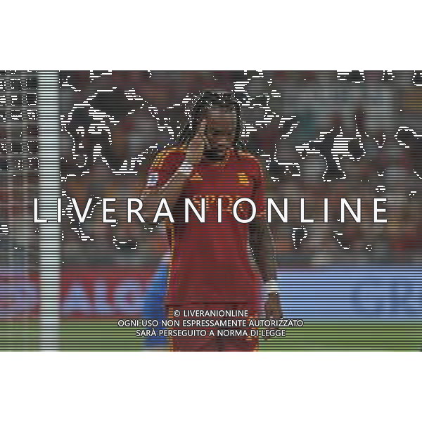 Roma vs Empoli - Campionato Serie A - 4 giornata - Stadio Olimpico - Roma 16-09-2023 nella foto Esultanza Roma il gol di Renato Sanches ©Federico Gaetano/AGENZIA ALDO LIVERANI SAS