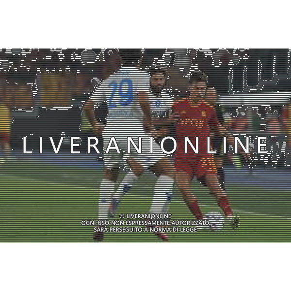 Roma vs Empoli - Campionato Serie A - 4 giornata - Stadio Olimpico - Roma 16-09-2023 nella foto paulo Dybala e Luperto ©Federico Gaetano/AGENZIA ALDO LIVERANI SAS