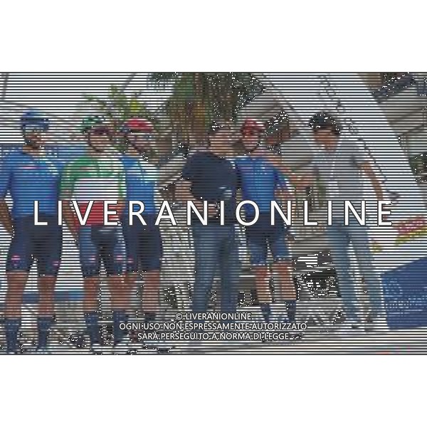 17-09-2023 Trofeo Matteotti; 2023, Italia; Pasqualon, Andrea; Velasco, Simone; Cataldo, Dario; Ciccone, Giulio; Sebastiani, Daniele; Pescara; ©SIROTTI/AGENZIA ALDO LIVERANI SAS