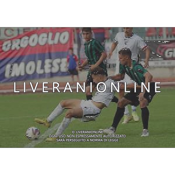 IMOLA 17 09 2023 IMOLESE CALCIO-AGLIANESE SERIE D 1-0 GOL DI VLAHOVIC LUCA NELLA FOTO MATTIOLO GABRIEL IMOLESE ©SANNA/AGENZIA ALDO LIVERANI SAS