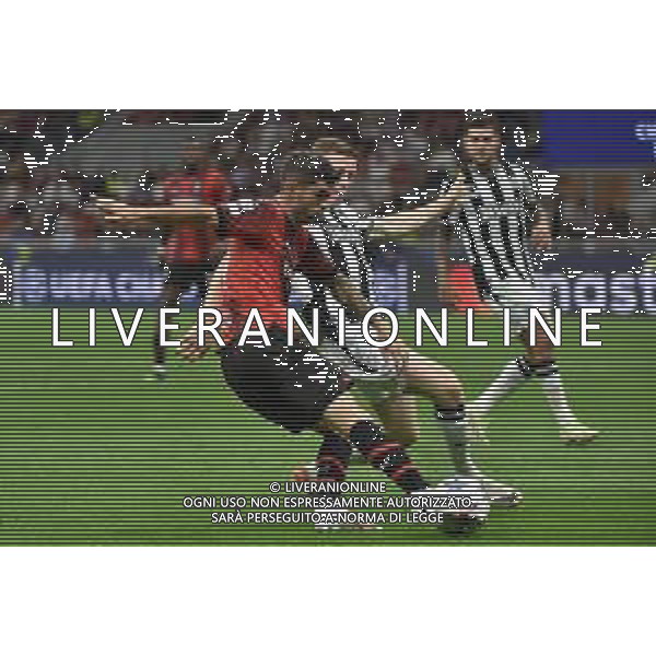 Milan vs Newcastle United nella foto Christian Mate Pulisic (Milan) Milano 19-09-2023 Stadio Giuseppe Meazza - San Siro UEFA Champions League fase a gironi 1a giornata - Gruppo F foto Roberto Garavaglia/ag. Aldo Liverani sas/AGENZIA ALDO LIVERANI SAS