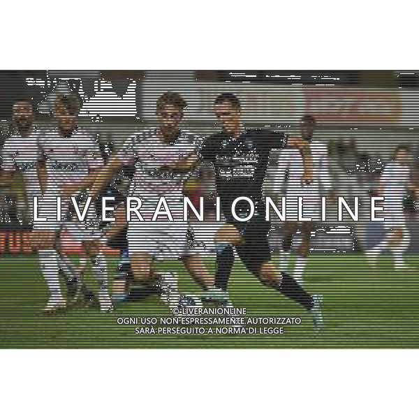 Alessandria 19.09.2023 Stadio Giuseppe Moccagatta @Manuela Viganti/Ag. Aldo Liverani sas Juventus Next Gen vs Spal Campionato Calcio Serie C Girone B 2023/2024 4a giornata Nella foto: luca siligardi e dean hjusein ©Viganti/AGENZIA ALDO LIVERANI SAS
