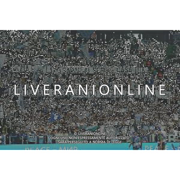 Lazio vs Atletico Madrid - Champions League - 1 giornata - Stadio Olimpico - Roma 19-09-2023 nella foto Striscione tifosi lazio per diego Simeone ©Federico Gaetano/AGENZIA ALDO LIVERANI SAS