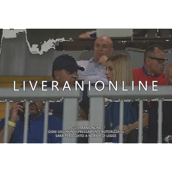 Alessandria 19.09.2023 Stadio Giuseppe Moccagatta @Manuela Viganti/Ag. Aldo Liverani sas Juventus Next Gen vs Spal Campionato Calcio Serie C Girone B 2023/2024 4a giornata Nella foto: joe tacopina con la compagna ©Viganti/AGENZIA ALDO LIVERANI SAS