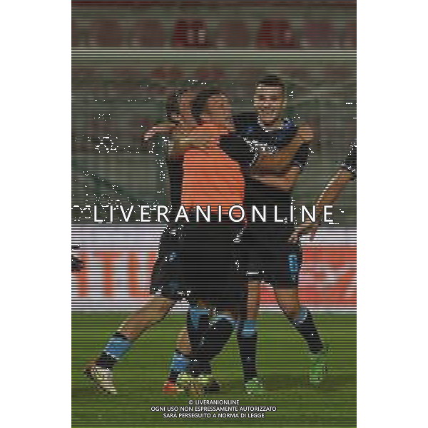 Alessandria 19.09.2023 Stadio Giuseppe Moccagatta @Manuela Viganti/Ag. Aldo Liverani sas Juventus Next Gen vs Spal Campionato Calcio Serie C Girone B 2023/2024 4a giornata Nella foto: esultanza spal dopo il gol di marco bertini ©Viganti/AGENZIA ALDO LIVERANI SAS