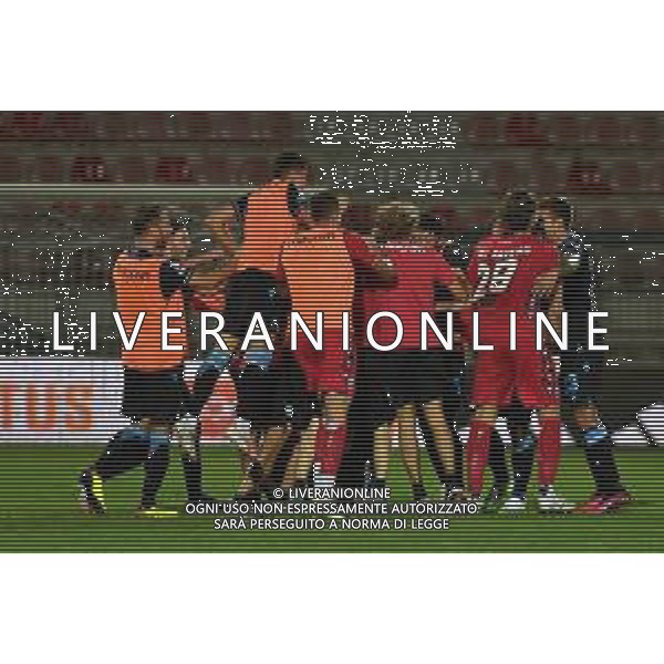 Alessandria 19.09.2023 Stadio Giuseppe Moccagatta @Manuela Viganti/Ag. Aldo Liverani sas Juventus Next Gen vs Spal Campionato Calcio Serie C Girone B 2023/2024 4a giornata Nella foto: esultanza spal dopo il gol di marco bertini ©Viganti/AGENZIA ALDO LIVERANI SAS