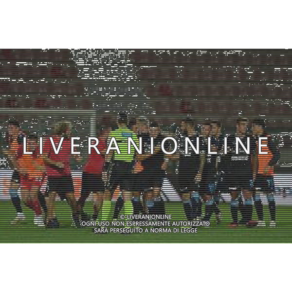 Alessandria 19.09.2023 Stadio Giuseppe Moccagatta @Manuela Viganti/Ag. Aldo Liverani sas Juventus Next Gen vs Spal Campionato Calcio Serie C Girone B 2023/2024 4a giornata Nella foto: esultanza spal dopo il gol di marco bertini ©Viganti/AGENZIA ALDO LIVERANI SAS
