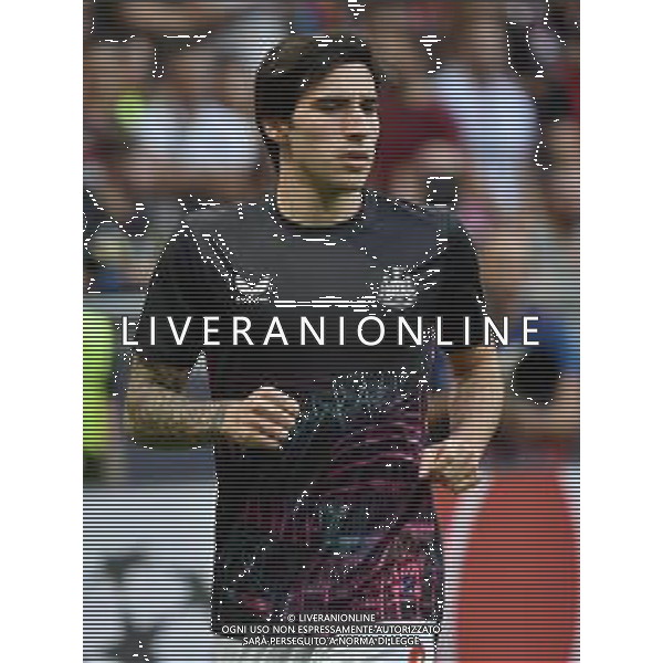 Milan vs Newcastle United nella foto Sandro Tonali (Newcastle United) Milano 19-09-2023 Stadio Giuseppe Meazza - San Siro UEFA Champions League fase a gironi 1a giornata - Gruppo F foto Roberto Garavaglia/ag. Aldo Liverani sas/AGENZIA ALDO LIVERANI SAS
