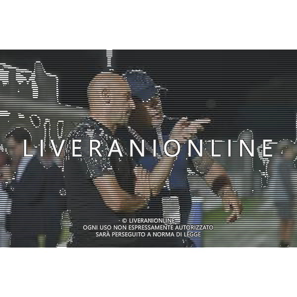 Alessandria 19.09.2023 Stadio Giuseppe Moccagatta @Manuela Viganti/Ag. Aldo Liverani sas Juventus Next Gen vs Spal Campionato Calcio Serie C Girone B 2023/2024 4a giornata Nella foto: joseph tacopina presidente della spal e domenico di carlo ©Viganti/AGENZIA ALDO LIVERANI SAS