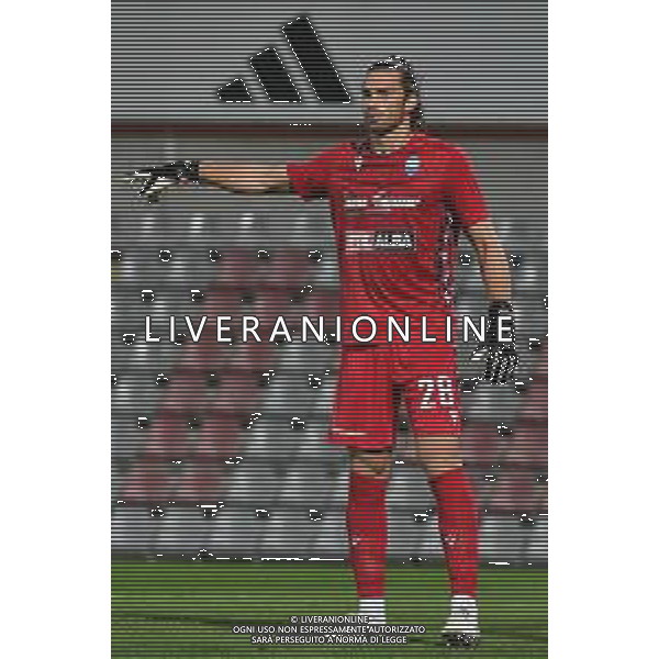 Alessandria 19.09.2023 Stadio Giuseppe Moccagatta @Manuela Viganti/Ag. Aldo Liverani sas Juventus Next Gen vs Spal Campionato Calcio Serie C Girone B 2023/2024 4a giornata Nella foto: mattia del favero ©Viganti/AGENZIA ALDO LIVERANI SAS