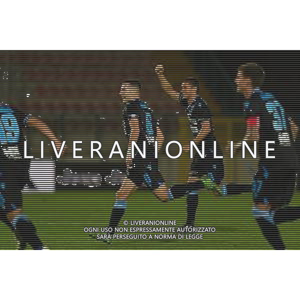 Alessandria 19.09.2023 Stadio Giuseppe Moccagatta @Manuela Viganti/Ag. Aldo Liverani sas Juventus Next Gen vs Spal Campionato Calcio Serie C Girone B 2023/2024 4a giornata Nella foto: esultanza marco bertini dopo il gol ©Viganti/AGENZIA ALDO LIVERANI SAS