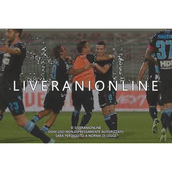 Alessandria 19.09.2023 Stadio Giuseppe Moccagatta @Manuela Viganti/Ag. Aldo Liverani sas Juventus Next Gen vs Spal Campionato Calcio Serie C Girone B 2023/2024 4a giornata Nella foto: esultanza spal dopo il gol di marco bertini ©Viganti/AGENZIA ALDO LIVERANI SAS