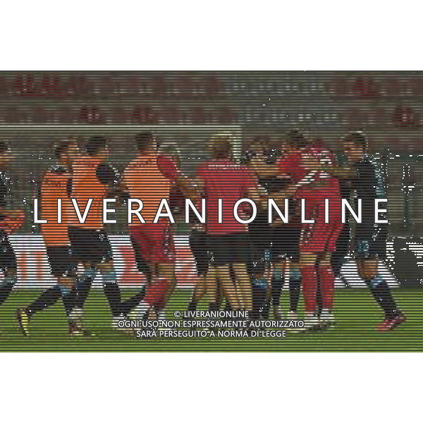 Alessandria 19.09.2023 Stadio Giuseppe Moccagatta @Manuela Viganti/Ag. Aldo Liverani sas Juventus Next Gen vs Spal Campionato Calcio Serie C Girone B 2023/2024 4a giornata Nella foto: esultanza spal dopo il gol di marco bertini ©Viganti/AGENZIA ALDO LIVERANI SAS