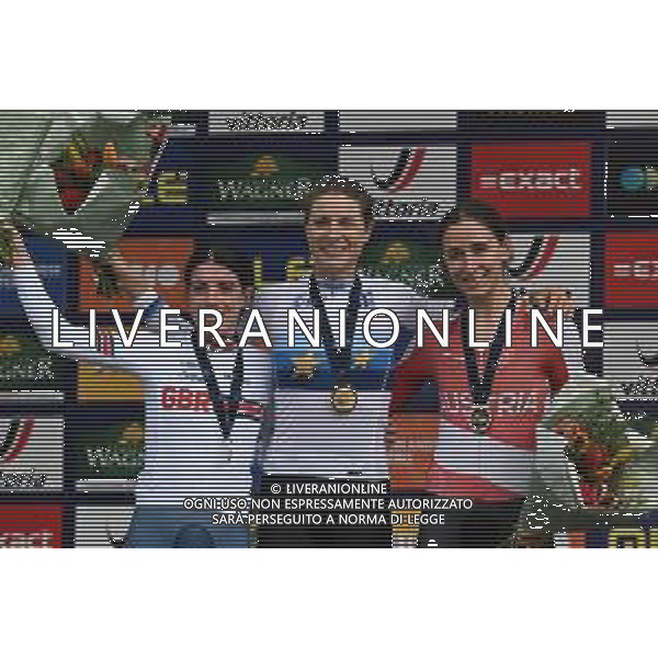 20-09-2023 European Championships Cronometro Elite Women; 2023, Svizzera; 2023, Great Britain; 2023, Austria; Reusser, Marlen; Henderson, Anna; Schweinberger, Christina; Emmen; FOTO STEFANO SIROTTI-AG ALDO LIVERANI SAS