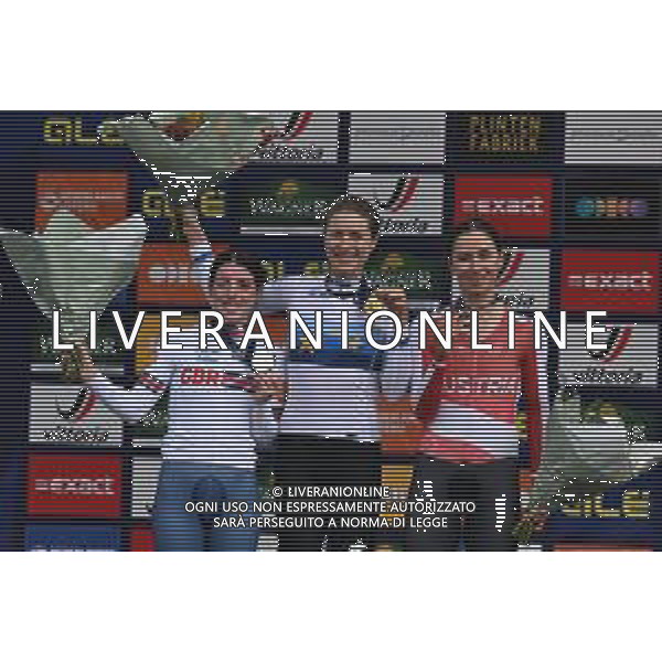 20-09-2023 European Championships Cronometro Elite Women; 2023, Svizzera; 2023, Great Britain; 2023, Austria; Reusser, Marlen; Henderson, Anna; Schweinberger, Christina; Emmen; FOTO STEFANO SIROTTI-AG ALDO LIVERANI SAS