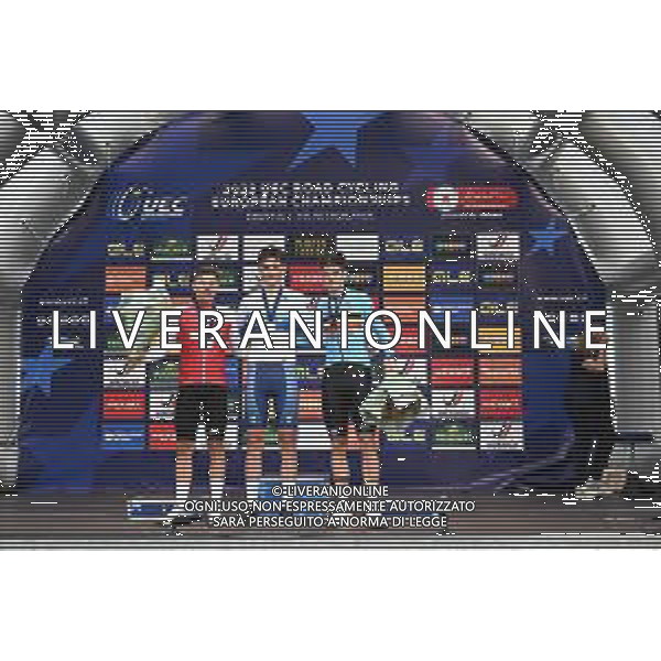 20-09-2023 European Championships Cronometro Elite; 2023, Ineos Grenadiers; 2023, Ef Education - Easypost; Tarling, Joshua; Bissegger, Stefan; Van Aert, Wout; Emmen; FOTO STEFANO SIROTTI-AG ALDO LIVERANI SAS