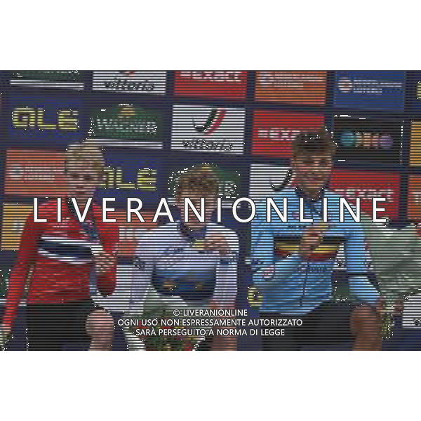 20-09-2023 European Championships Cronometro Junior; 2023, Danimarca; 2023, Norvegia; 2023, Belgium; Philipsen, Whiten Albert; Nordhagen, Jorgen; Sentjens, Sente; Emmen; ©SIROTTI/AGENZIA ALDO LIVERANI SAS