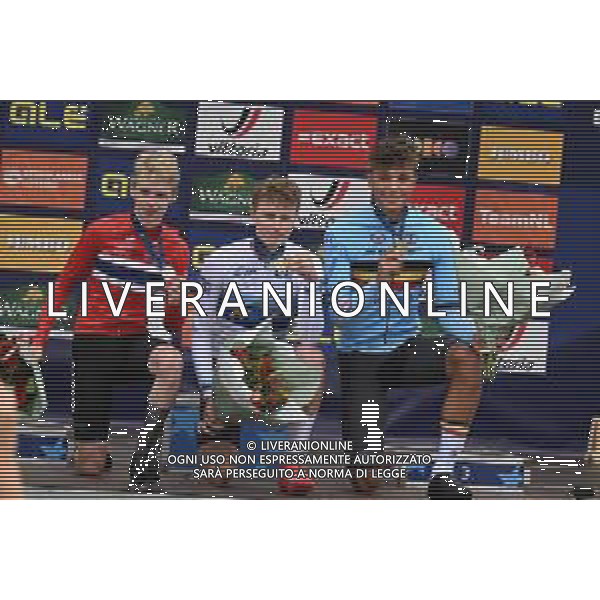 20-09-2023 European Championships Cronometro Junior; 2023, Danimarca; 2023, Norvegia; 2023, Belgium; Philipsen, Whiten Albert; Nordhagen, Jorgen; Sentjens, Sente; Emmen; ©SIROTTI/AGENZIA ALDO LIVERANI SAS